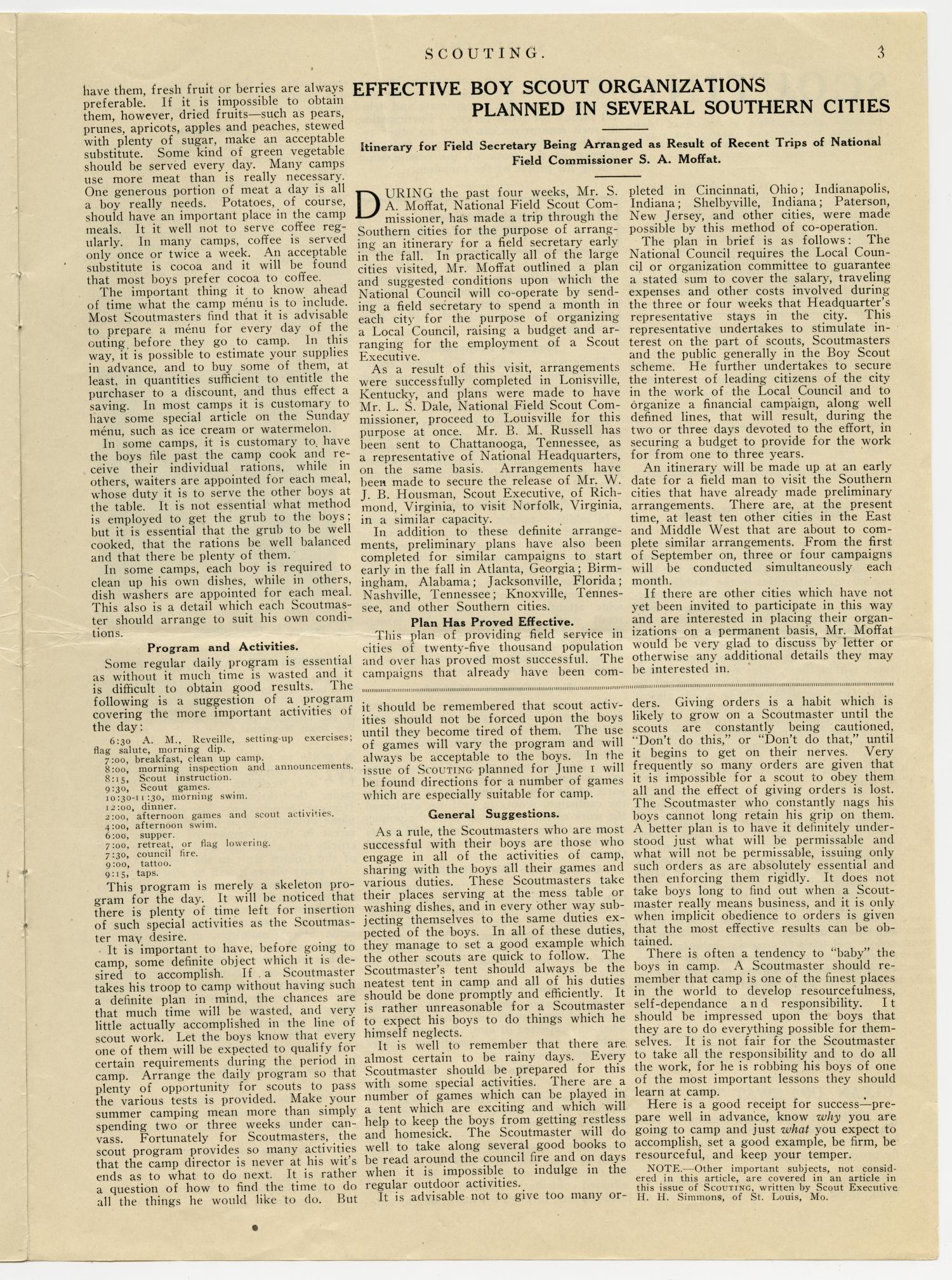 Scouting, Volume 3, Number 2, May 15, 1915
                                                
                                                    3
                                                