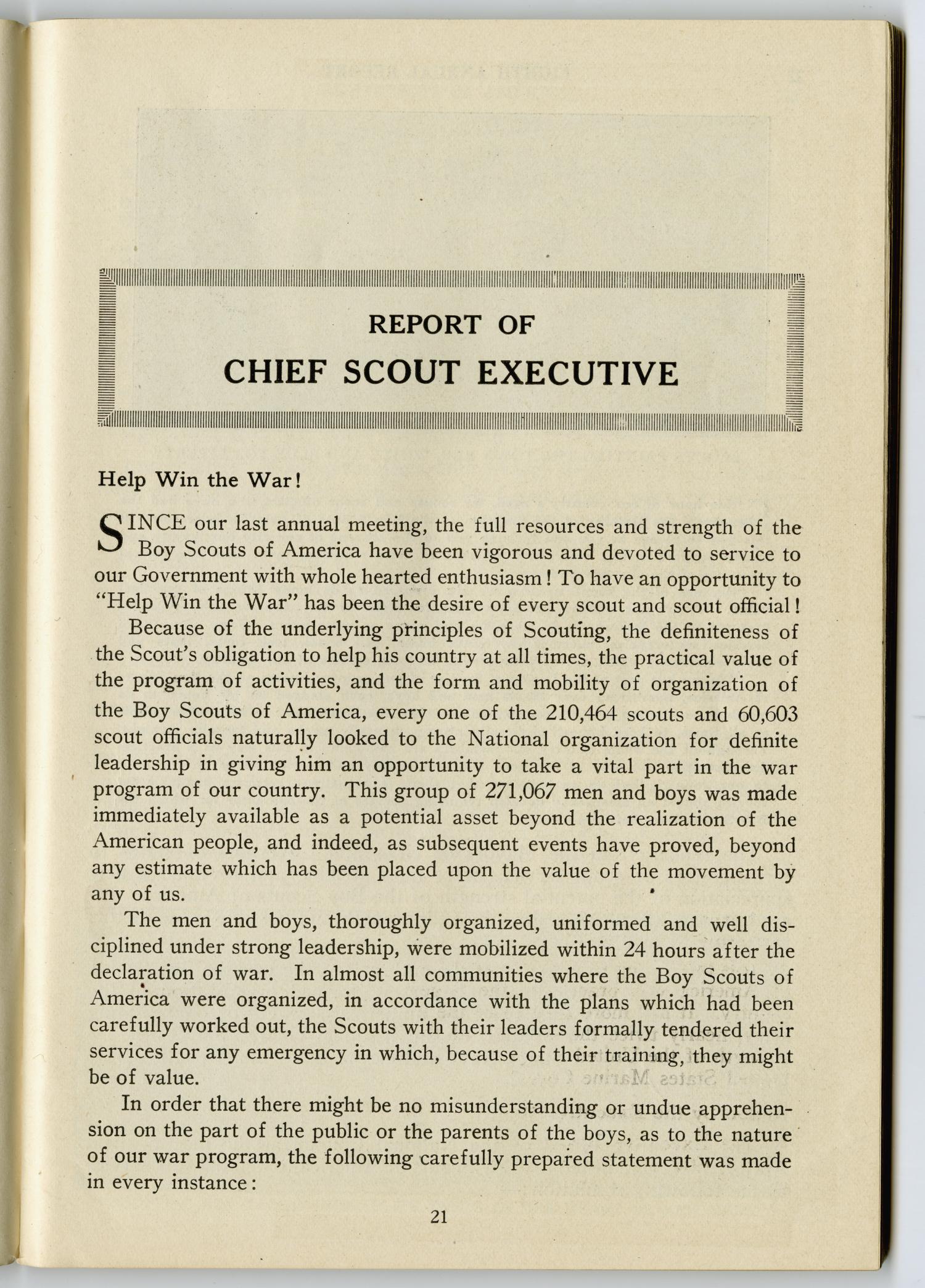 Scouting, Volume 6, Number 8, April 15, 1918
                                                
                                                    21
                                                