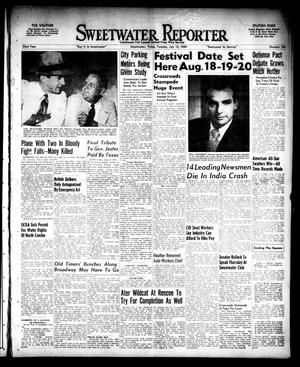 Primary view of object titled 'Sweetwater Reporter (Sweetwater, Tex.), Vol. 52, No. 164, Ed. 1 Tuesday, July 12, 1949'.