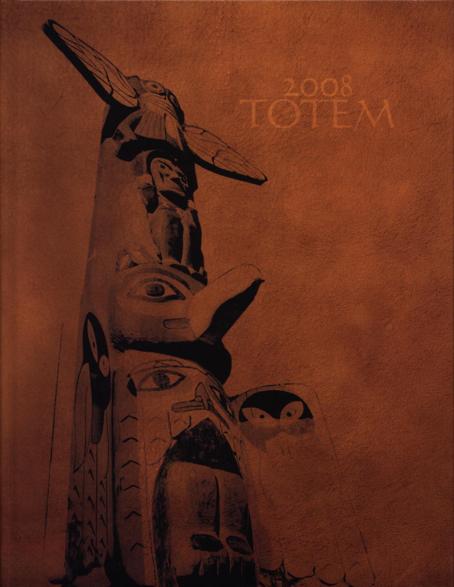 The Totem, Yearbook of McMurry University, 2008
                                                
                                                    Front Cover
                                                