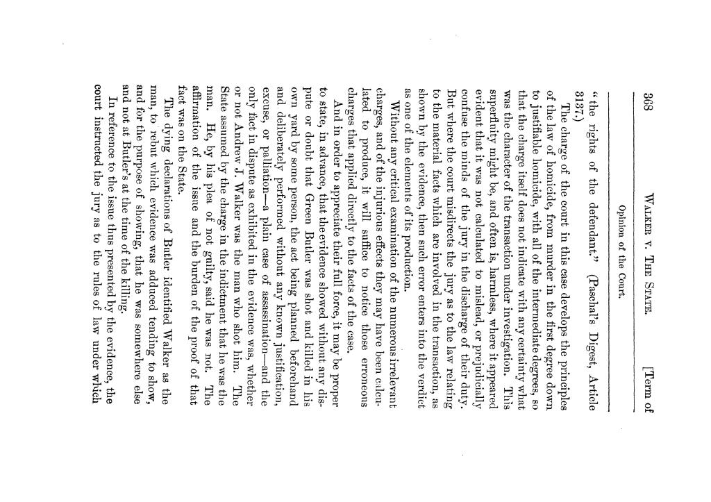 Cases argued and decided in the Supreme Court of Texas, during the latter part of the Tyler term, 1874, and the first part of the Galveston term, 1875.  Volume 42.
                                                
                                                    368
                                                