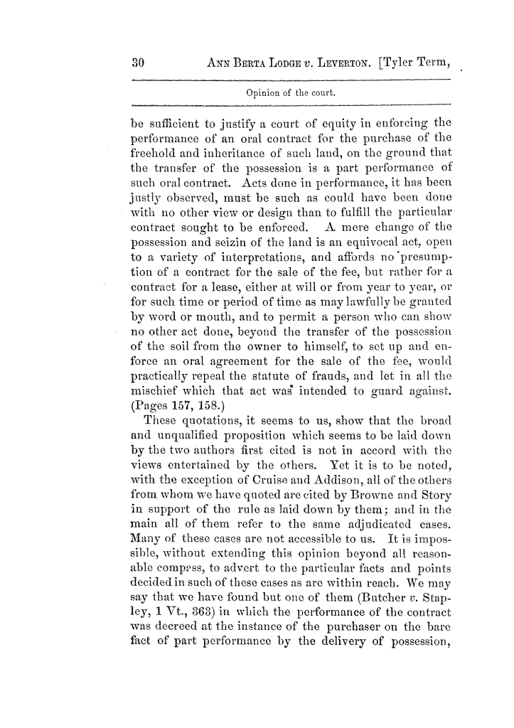Cases argued and decided in the Supreme Court of Texas, during the latter part of the Tyler term, 1874, and the first part of the Galveston term, 1875.  Volume 42.
                                                
                                                    30
                                                