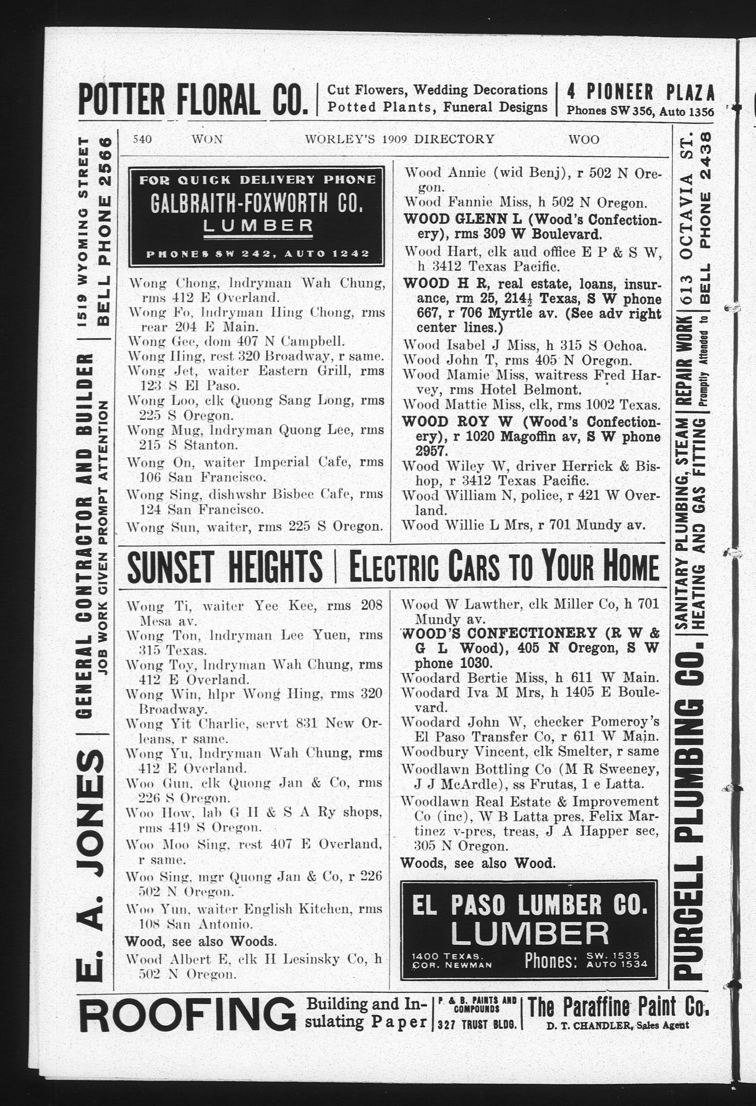 Worley's Directory of El Paso, Texas, 1909
                                                
                                                    540
                                                