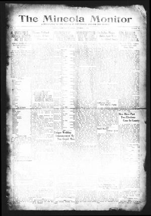 Primary view of object titled 'The Mineola Monitor (Mineola, Tex.), Vol. 53, No. 33, Ed. 1 Thursday, November 1, 1928'.
