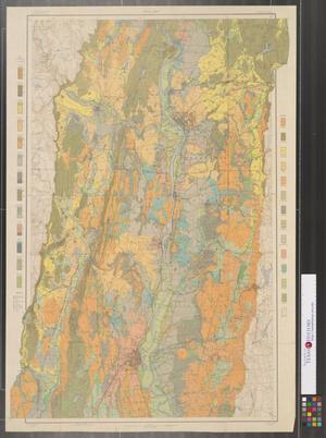 Primary view of object titled 'Soil map, Conn. - Mass., Springfield sheet.'.