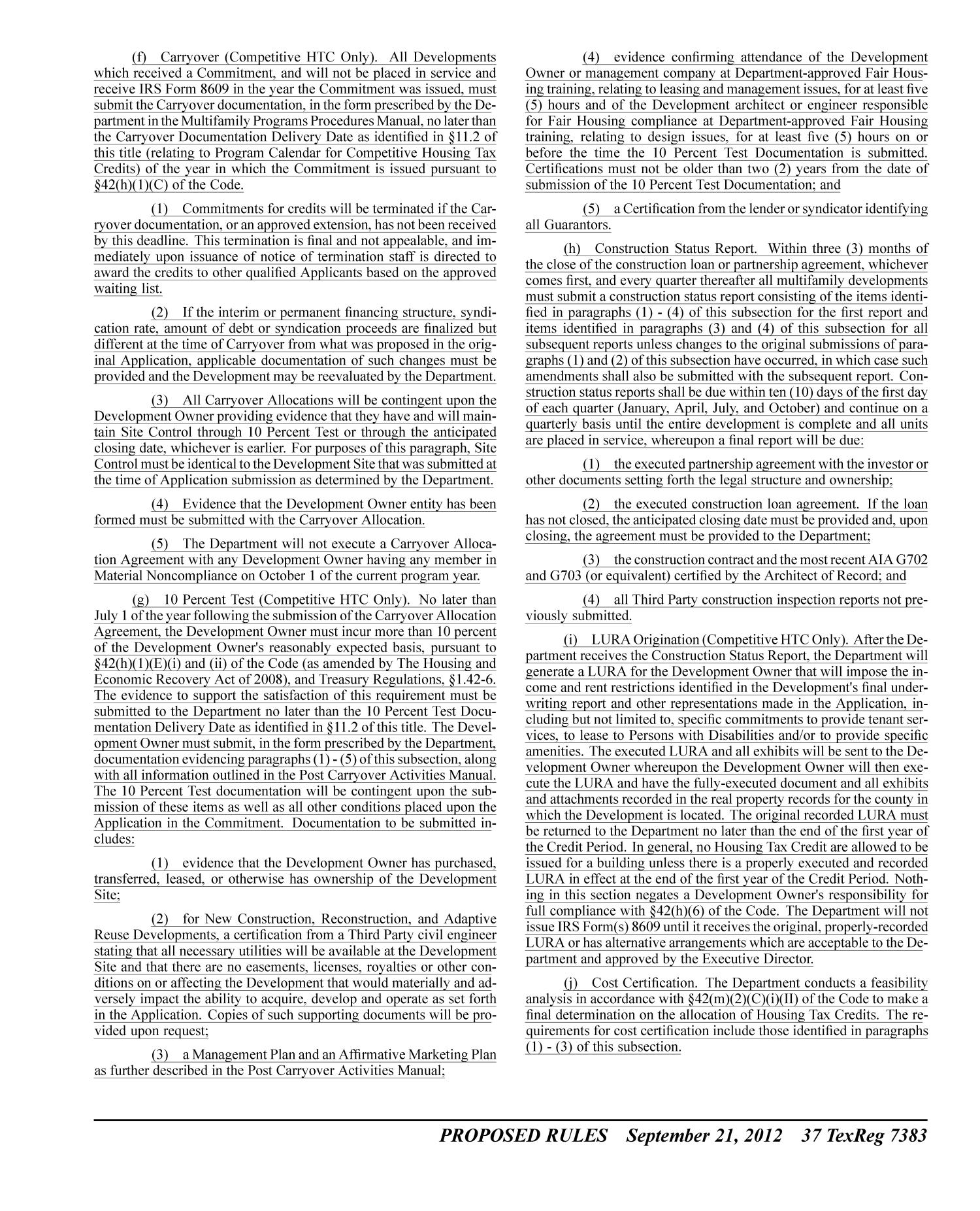 Texas Register, Volume 37, Number 38, Pages 7327-7532, September 21, 2012
                                                
                                                    7383
                                                