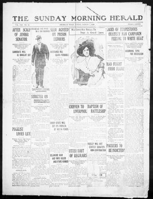 Primary view of object titled 'The Sunday Morning Herald. (Amarillo, Tex.), Vol. 22, No. 30, Ed. 1 Sunday, August 21, 1910'.