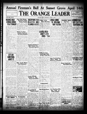 Primary view of object titled 'The Orange Leader (Orange, Tex.), Vol. 26, No. 88, Ed. 1 Thursday, April 13, 1939'.
