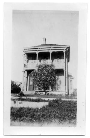 Primary view of object titled '[Two-Story Home]'.