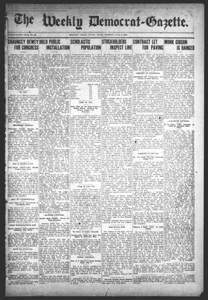 Primary view of object titled 'The Weekly Democrat-Gazette (McKinney, Tex.), Vol. 25, No. 22, Ed. 1 Thursday, July 2, 1908'.