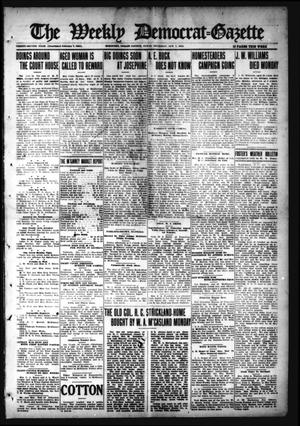 Primary view of object titled 'The Weekly Democrat-Gazette (McKinney, Tex.), Vol. 32, Ed. 1 Thursday, October 7, 1915'.