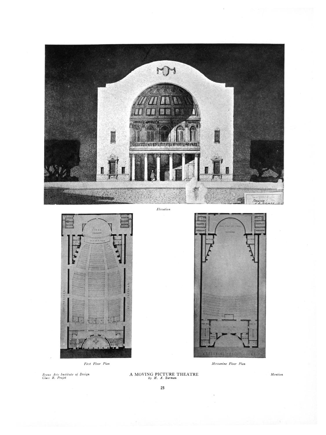 Year book of the Dallas Architectural Club and catalogue of its first annual exhibition : held at the Jefferson Hotel, Dallas, February eleventh to eighteenth, 1922
                                                
                                                    23
                                                