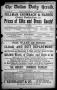 Thumbnail image of item number 1 in: 'The Dallas Herald. (Dallas, Tex.), Vol. 2, No. 244, Ed. 1 Monday, December 5, 1887'.