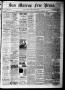 Thumbnail image of item number 1 in: 'San Marcos Free Press. (San Marcos, Tex.), Vol. 10, No. 19, Ed. 1 Thursday, March 31, 1881'.