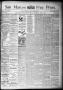 Primary view of San Marcos Free Press. (San Marcos, Tex.), Vol. 16TH YEAR, No. 23, Ed. 1 Thursday, June 6, 1889