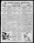 Thumbnail image of item number 1 in: 'El Paso Daily Herald. (El Paso, Tex.), Vol. 20TH YEAR, No. 229, Ed. 1 Tuesday, October 9, 1900'.