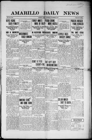 Primary view of object titled 'Amarillo Daily News (Amarillo, Tex.), Vol. 3, No. 46, Ed. 1 Wednesday, December 27, 1911'.