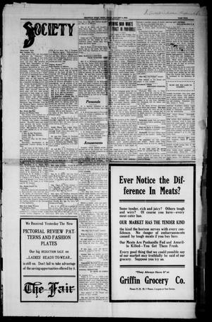 Primary view of object titled 'Amarillo Daily News (Amarillo, Tex.), Vol. 3, No. 54, Ed. 1 Friday, January 5, 1912'.