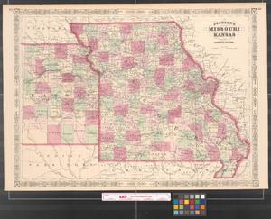 Primary view of object titled 'Johnson's Missouri and Kansas.'.