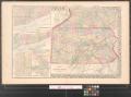 Thumbnail image of item number 1 in: 'County map of the state of Pennsylvania.'.