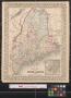 Thumbnail image of item number 1 in: 'County map of the state of Maine.'.