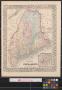 Thumbnail image of item number 1 in: 'County map of the state of Maine.'.