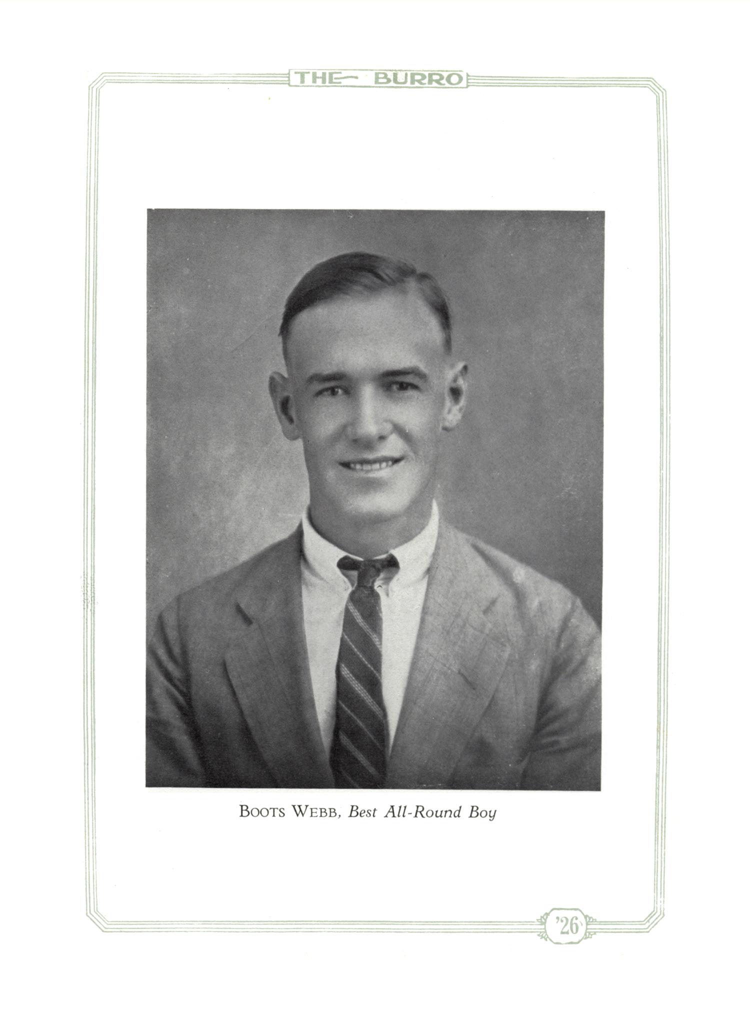 The Burro, Yearbook of Mineral Wells High School, 1926
                                                
                                                    74
                                                