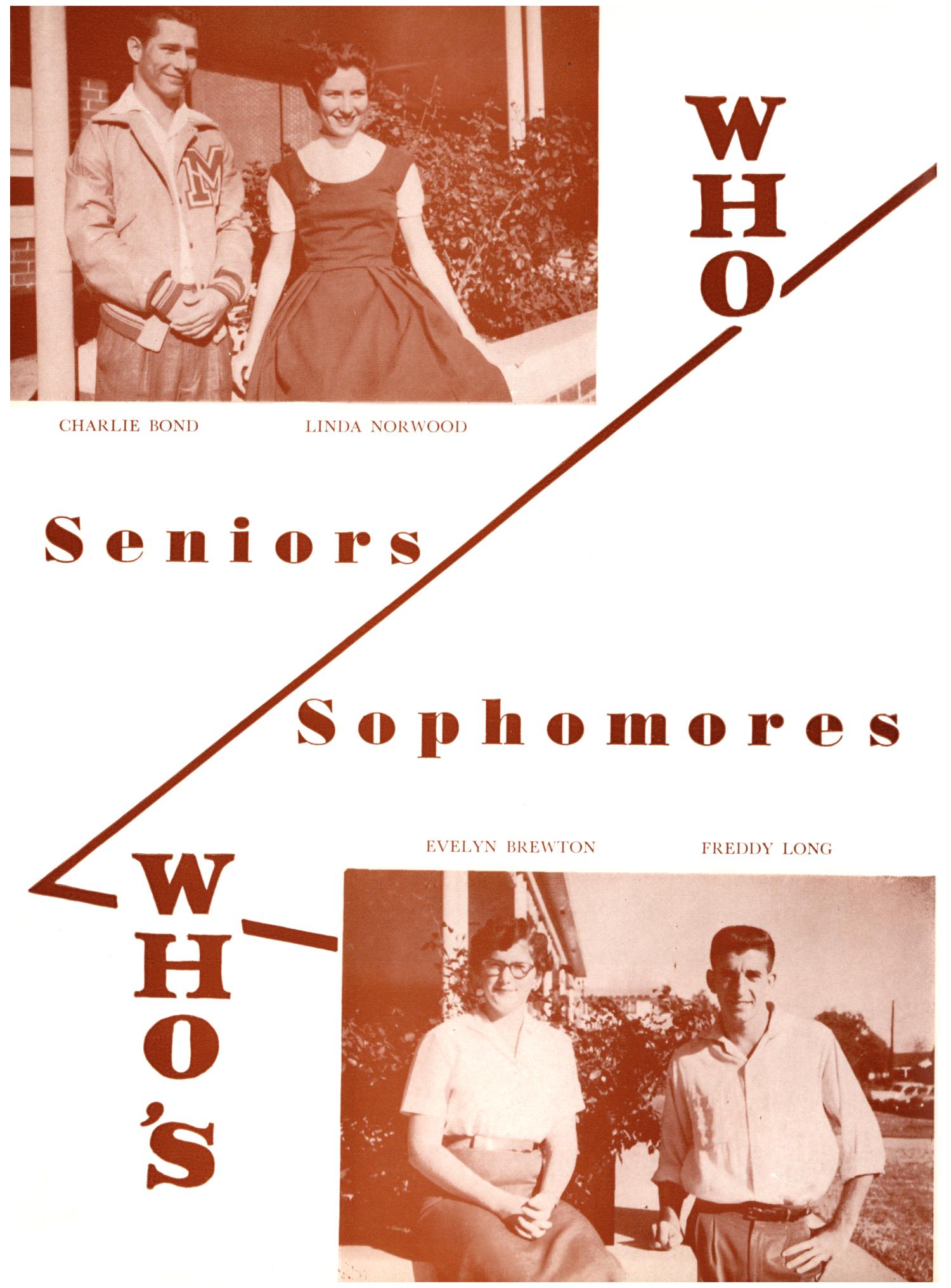 The Burro, Yearbook of Mineral Wells High School, 1955
                                                
                                                    86
                                                