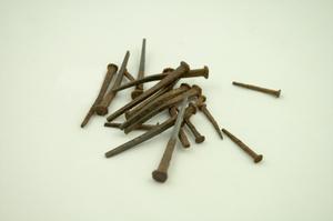 Primary view of object titled '18 cut nails'.