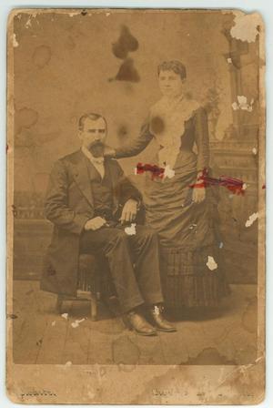 Primary view of object titled '[Winfield Scott Wallace and his wife]'.