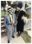 Photograph: [Two People in Costume and Sugar Skull Make Up]