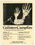 Pamphlet: [Flyer: Galisteo Campfire]