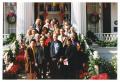 Photograph: [Group Photo in Front of the Governor's Mansion]