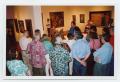 Primary view of [Docent and Visitors at From Revolution to Renaissance Exhibition]
