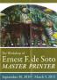 Pamphlet: [Guide: The Workshop of Ernest F. de Soto, Master Printer]