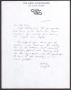 Primary view of [Letter from Margaret Winn to Doris Jewell McCarroll Pelkey - July 30, 1986]