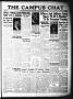 Thumbnail image of item number 1 in: 'The Campus Chat (Denton, Tex.), Vol. 19, No. 28, Ed. 1 Thursday, May 2, 1935'.