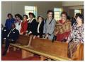 Photograph: [Standing Row of Women and Others at West End Baptist Church]