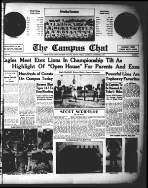 Primary view of object titled 'The Campus Chat (Denton, Tex.), Vol. 22, No. 9, Ed. 1 Saturday, November 20, 1937'.
