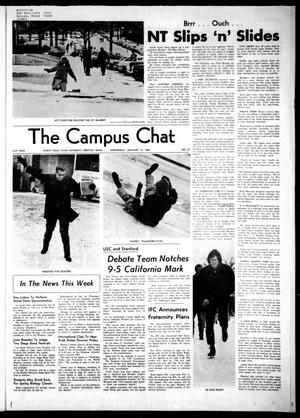 Primary view of object titled 'The Campus Chat (Denton, Tex.), Vol. 51, No. 27, Ed. 1 Wednesday, January 10, 1968'.
