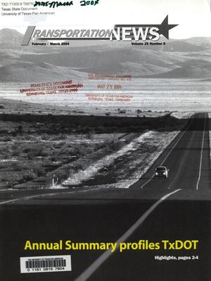 Primary view of object titled 'Transportation News, Volume 29, Number 5, February-March 2004'.