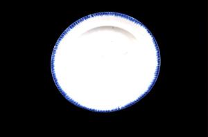 Primary view of object titled 'Dinner plate'.