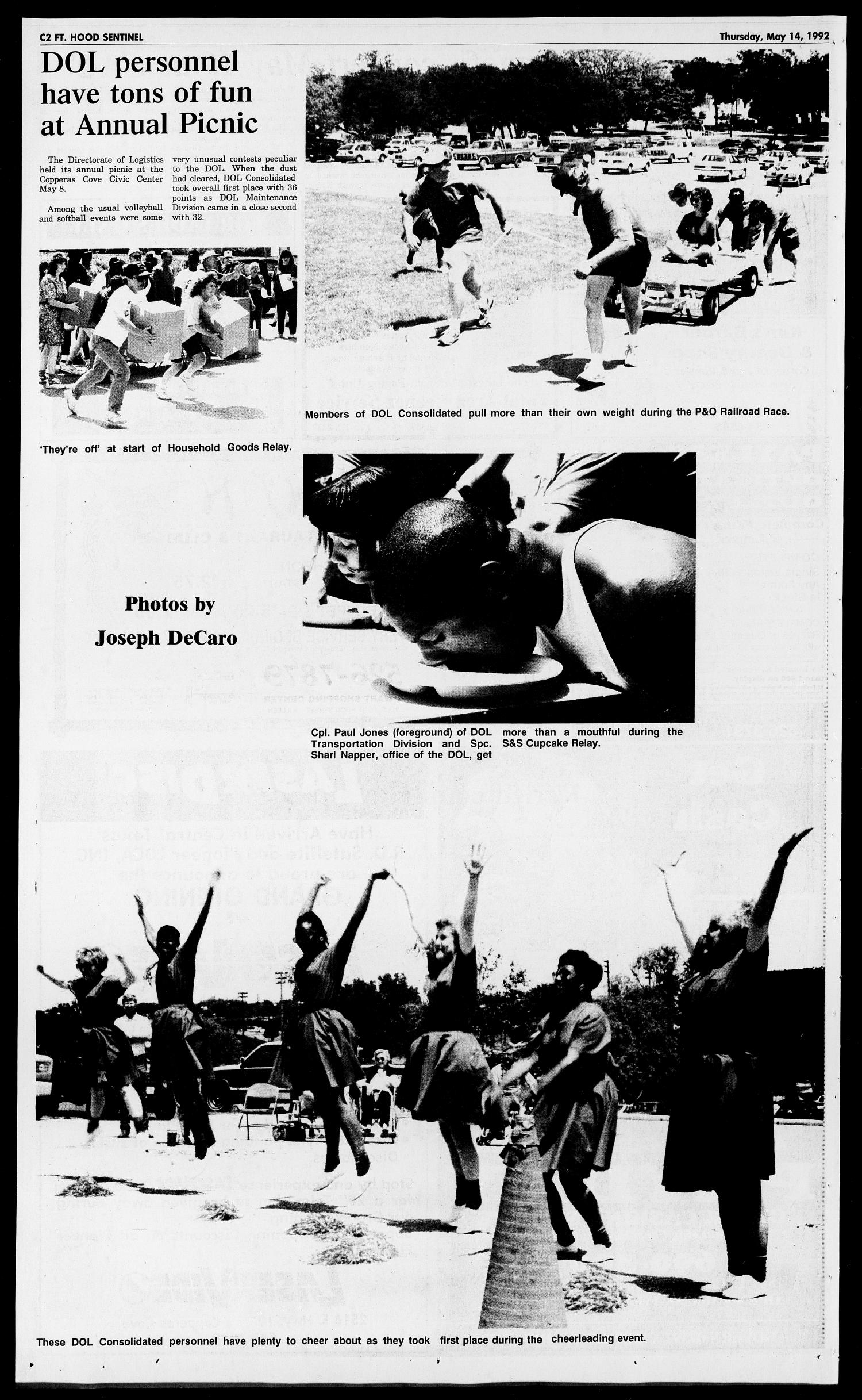 The Fort Hood Sentinel (Temple, Tex.), Vol. 51, No. 40, Ed. 1 Thursday, May 14, 1992
                                                
                                                    [Sequence #]: 22 of 40
                                                