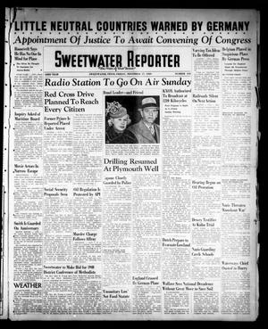 Primary view of object titled 'Sweetwater Reporter (Sweetwater, Tex.), Vol. 43, No. 165, Ed. 1 Friday, November 17, 1939'.