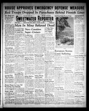 Primary view of object titled 'Sweetwater Reporter (Sweetwater, Tex.), Vol. 43, No. 212, Ed. 1 Friday, January 12, 1940'.