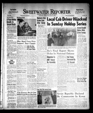 Primary view of object titled 'Sweetwater Reporter (Sweetwater, Tex.), Vol. 51, No. 39, Ed. 1 Monday, February 16, 1948'.