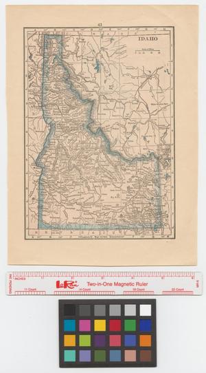 Primary view of object titled '[Maps of Idaho and Utah]'.