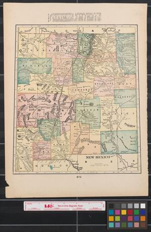 Primary view of object titled '[Maps of New Mexico and Oklahoma]'.