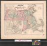 Map: [Maps of Massachussetts and Rhode Island, and Boston, Massachusetts]