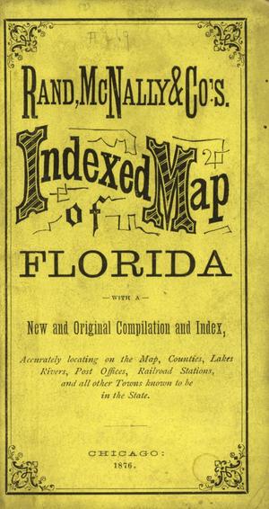 Primary view of object titled 'Rand McNally & Co.'s Florida [Accompanying Text].'.